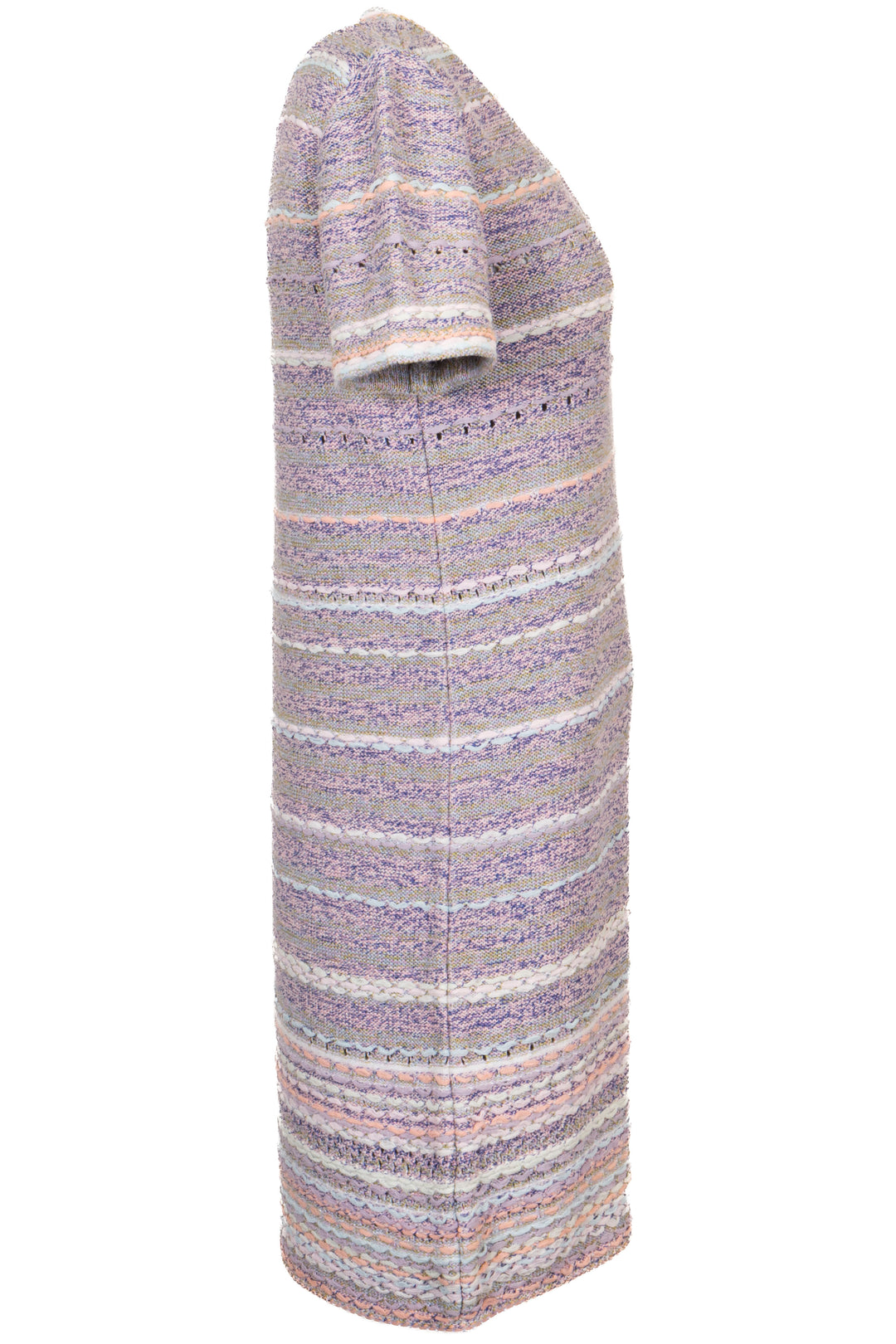 CHANEL 2018 Robe en tweed et coton multicolore