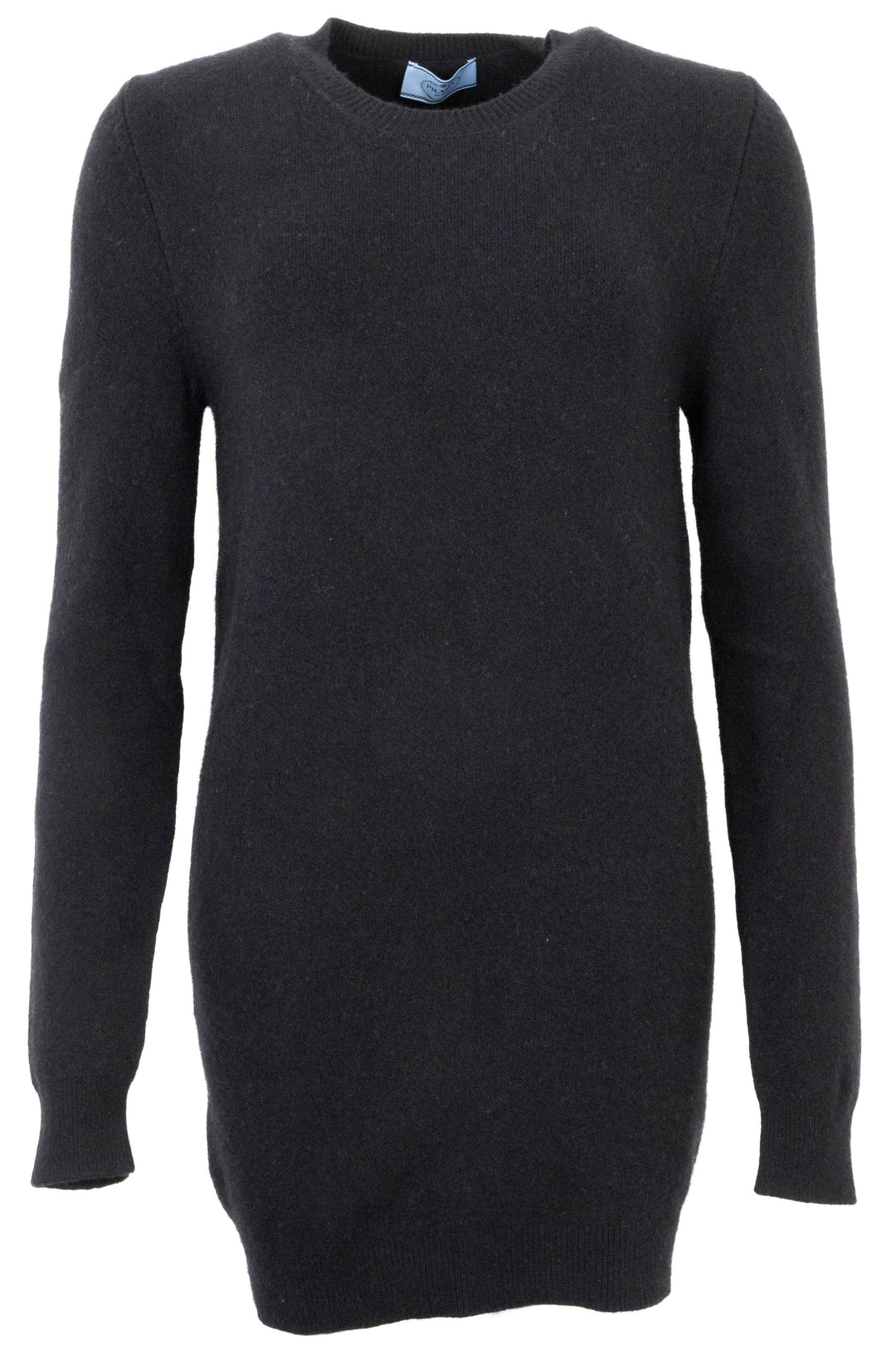 PRADA 2020 Long pull en maille cachemire noir