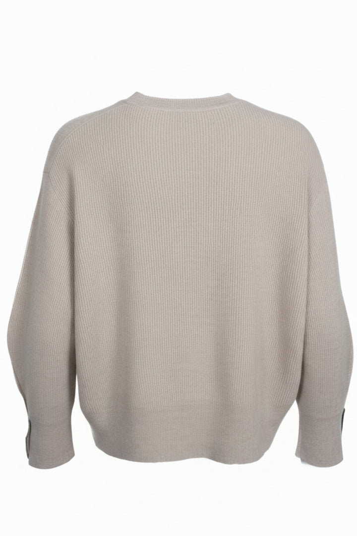 BRUNELLO CUCINELLI Open Sleeve Knit Beige