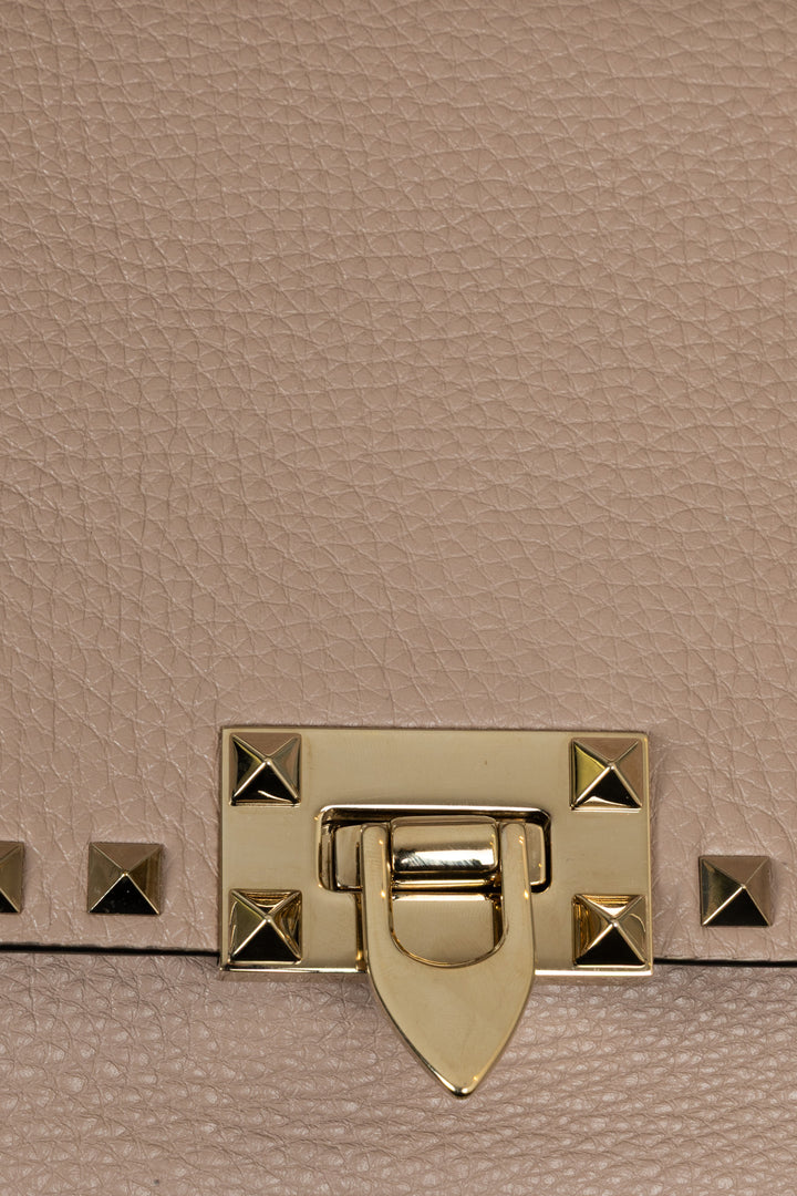 VALENTINO Rockstud Shoulder Bag Nude