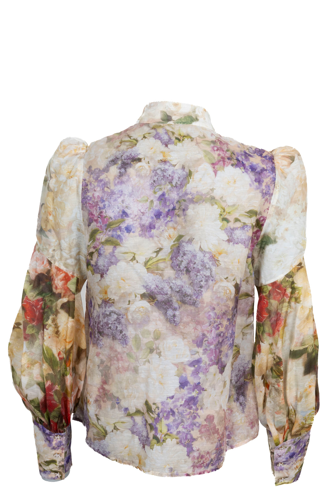 ZIMMERMANN Shirt Linen Silk Multicolor