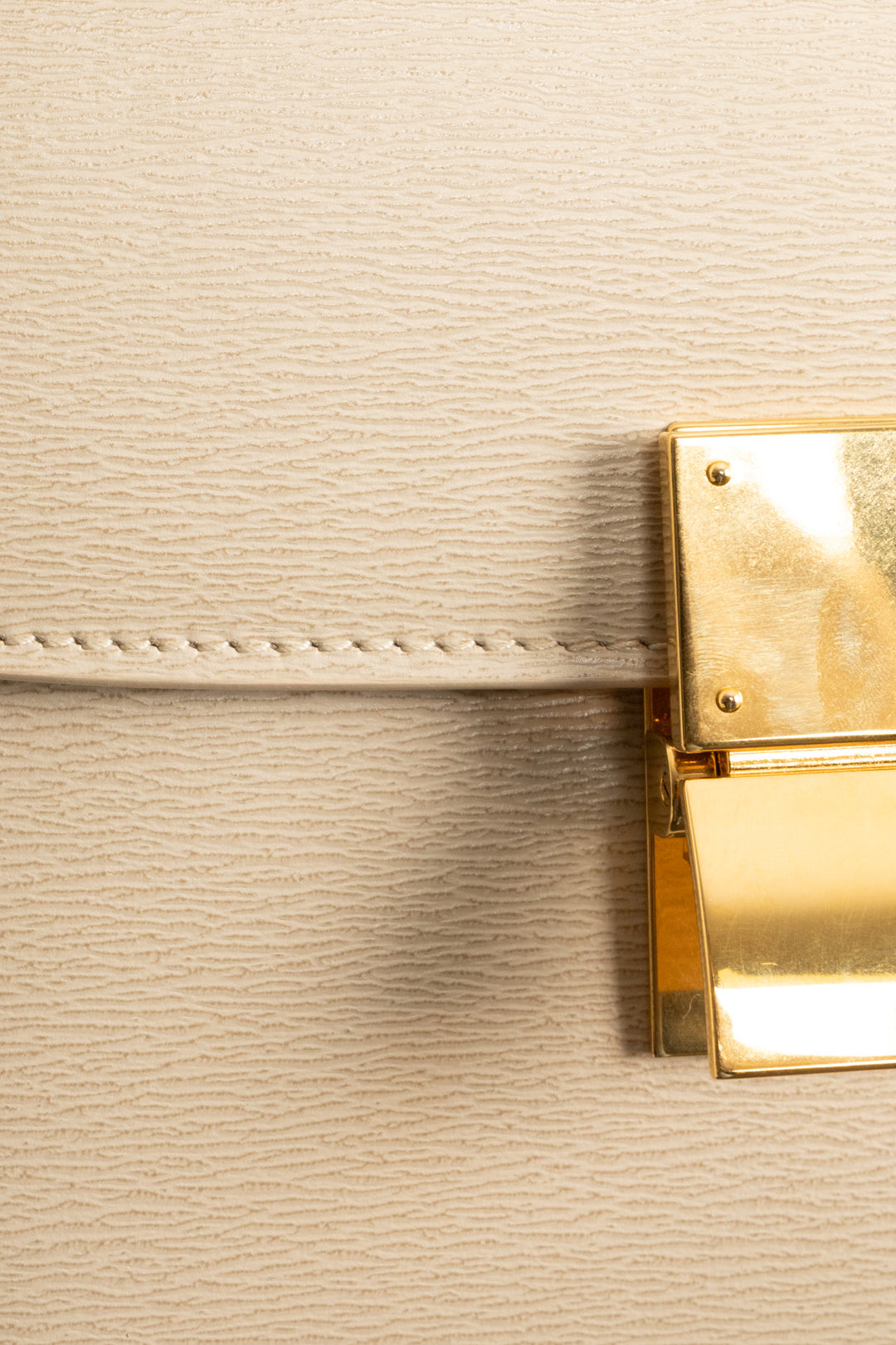 Sac bandoulière CELINE Classic Box Teen en lin