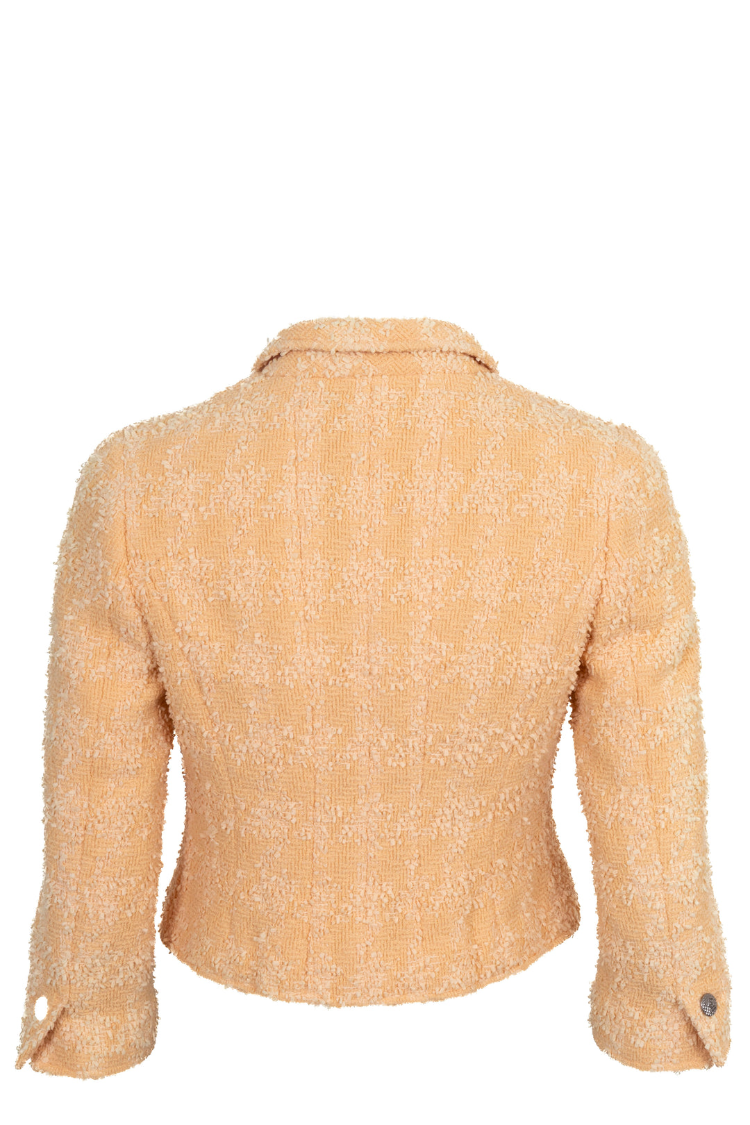 CHANEL Tweed Jacket Peach