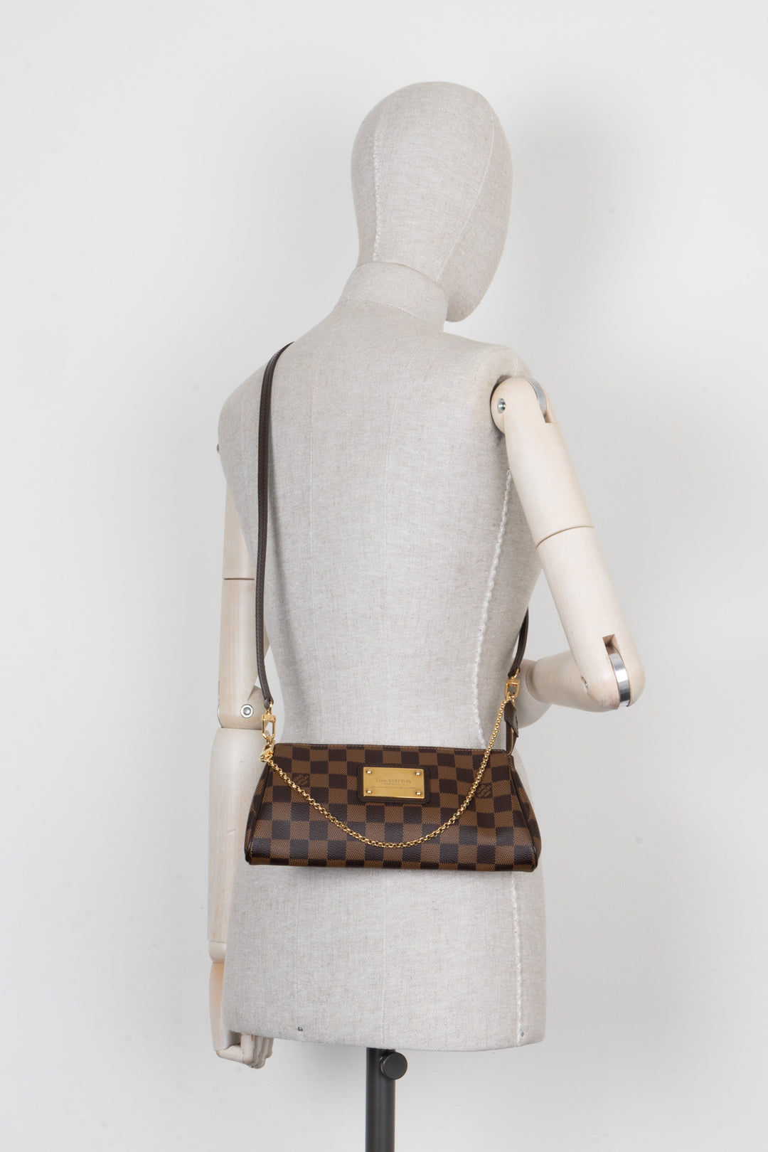 LOUIS VUITTON Eva Crossbody Bag Damier Ebene – REAWAKE