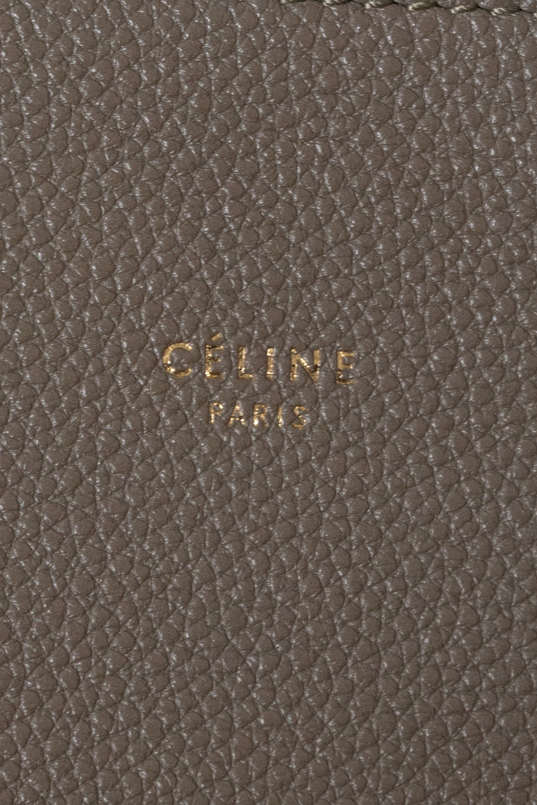 CÉLINE Phantom Cabas Cabas Étoupe