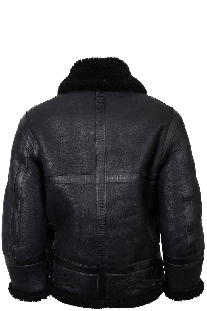 ACNE STUDIOS Biker Jacket Shearling Black
