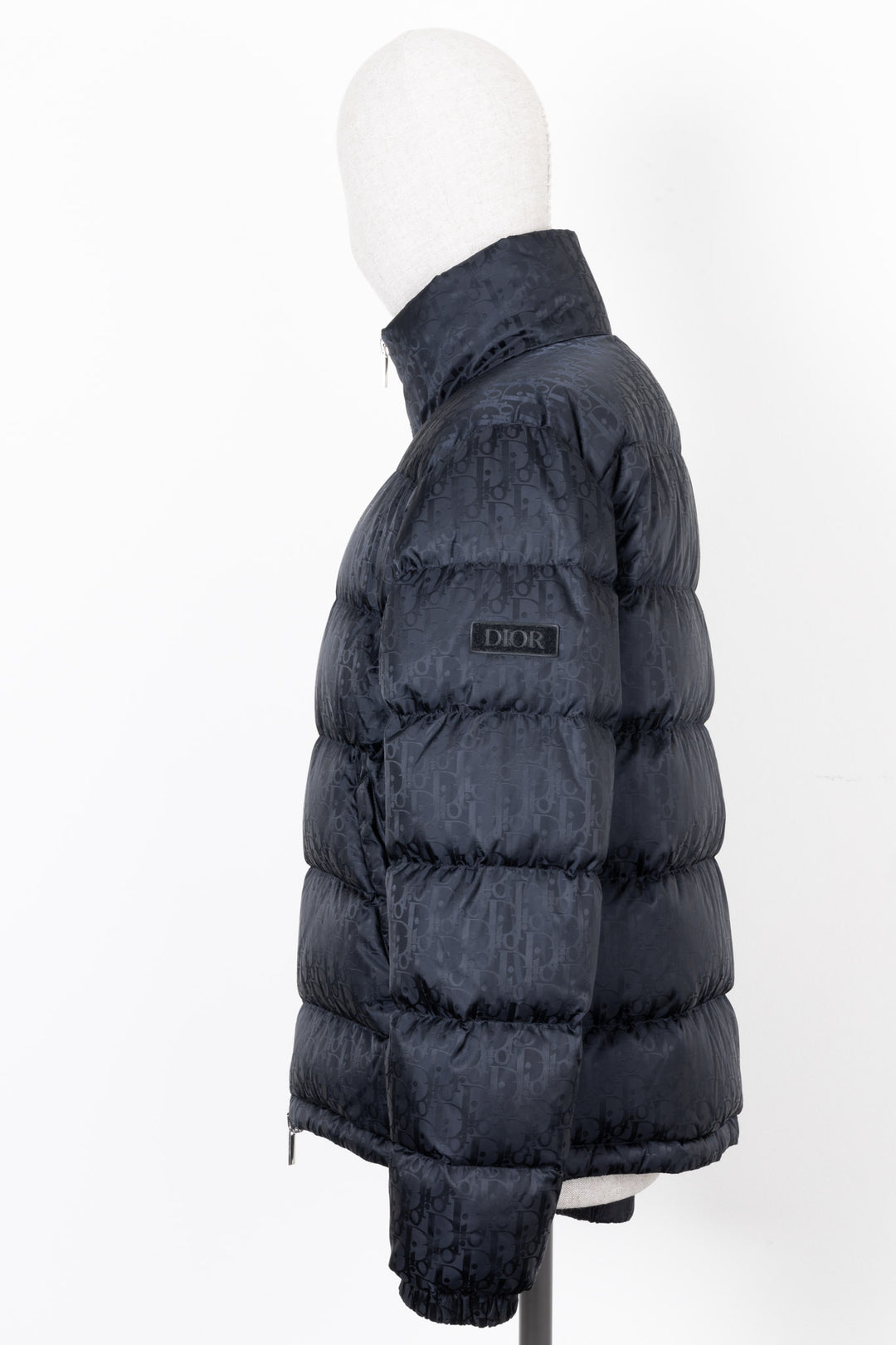 CHRISTIAN DIOR Homme Oblique Down Jacket Black