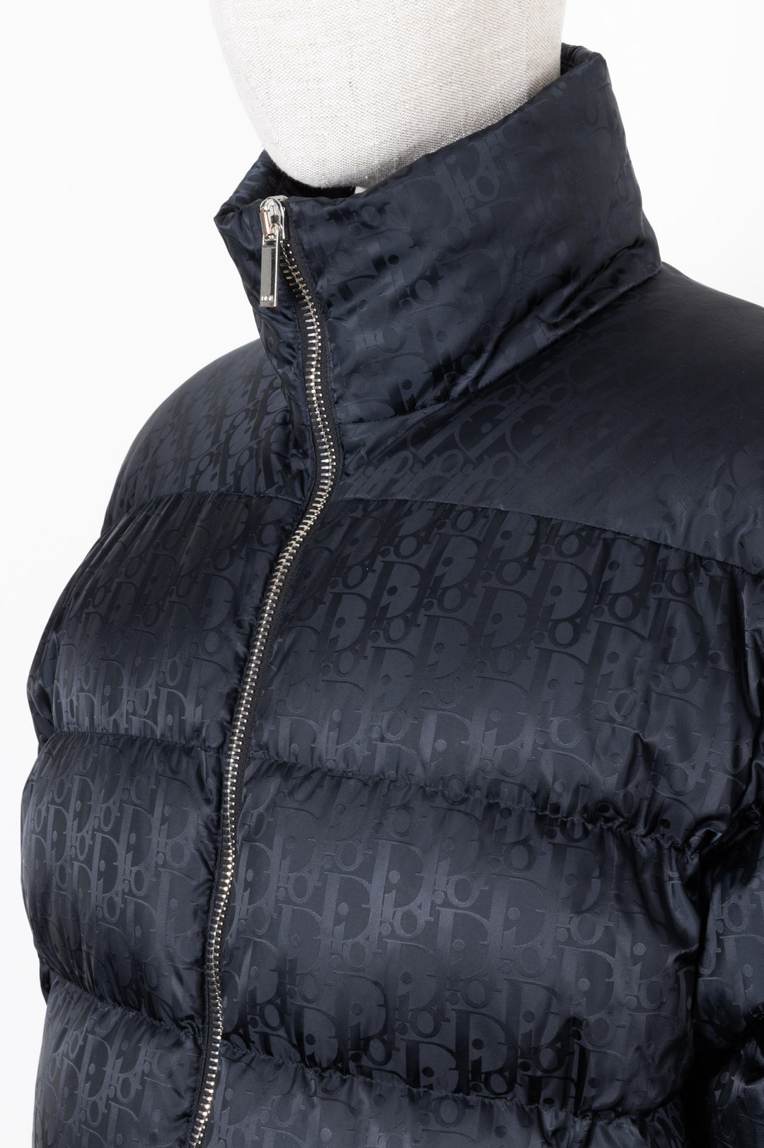 CHRISTIAN DIOR Homme Oblique Down Jacket Black