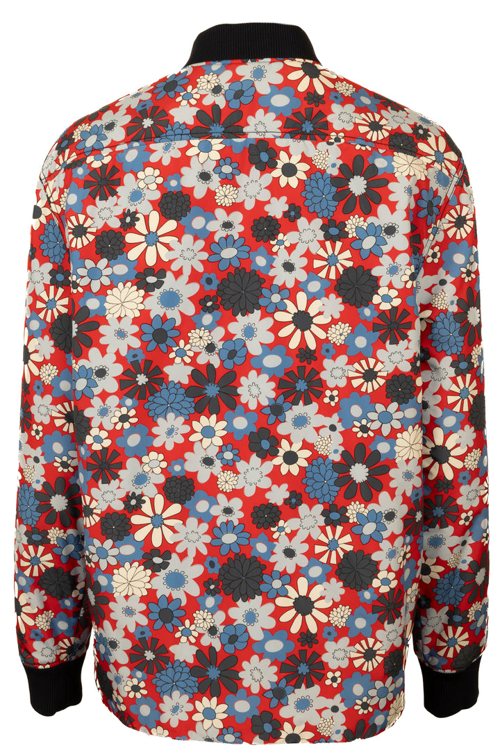 MARNI Floral Bomber Jacket Multicolor