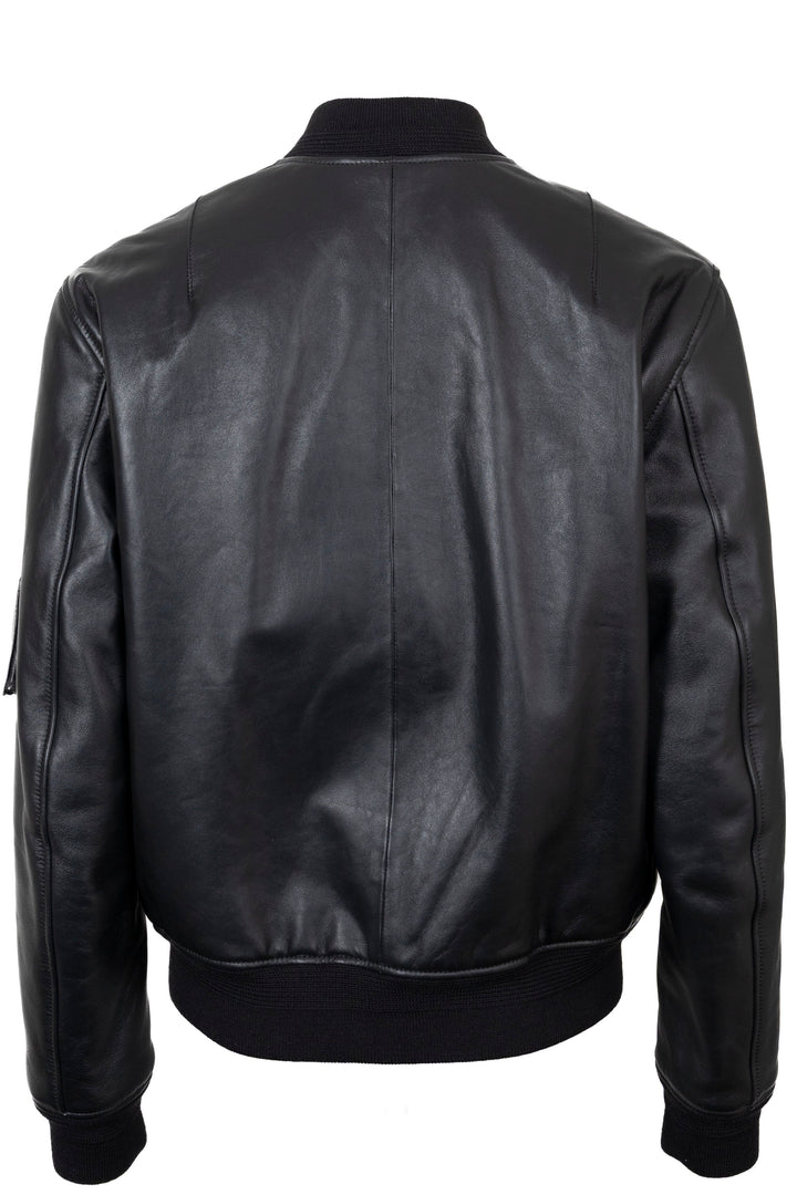 SAINT LAURENT 2021 Biker Jacket Leather Black