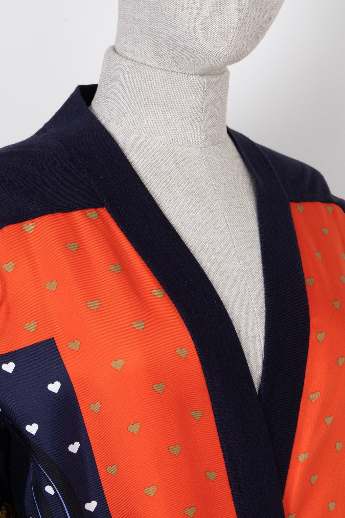 HERMES Brides de Gala Knit Cardigan Blue – REAWAKE