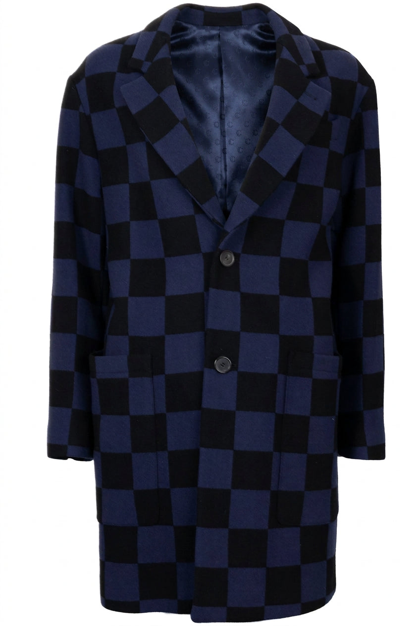 AMI PARIS Coat Wool Blue