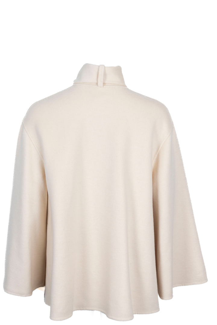 ZIMMERMANN Vailant Pussy Bow Short Coat Wool Ivory