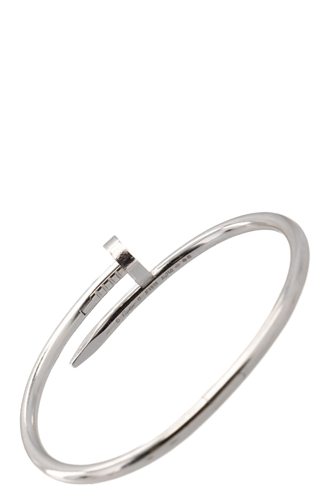CARTIER Juste Un Clou Classic Or Blanc 18k
