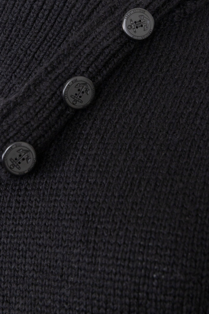 CHRISTIAN DIOR Sleeveless Turtleneck Knit Wool Black