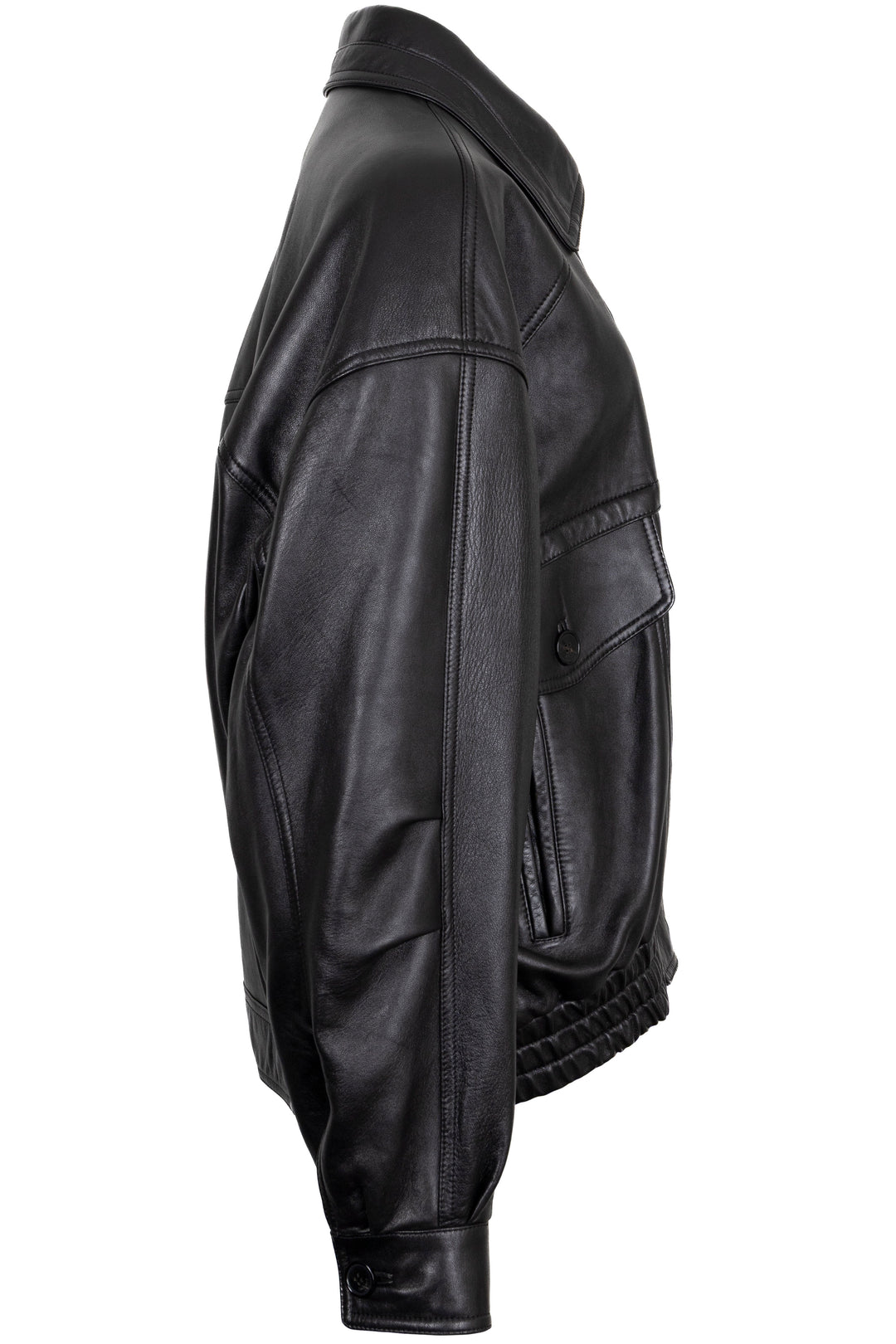 SAINT LAURENT 2024 Veste Cuir Noir