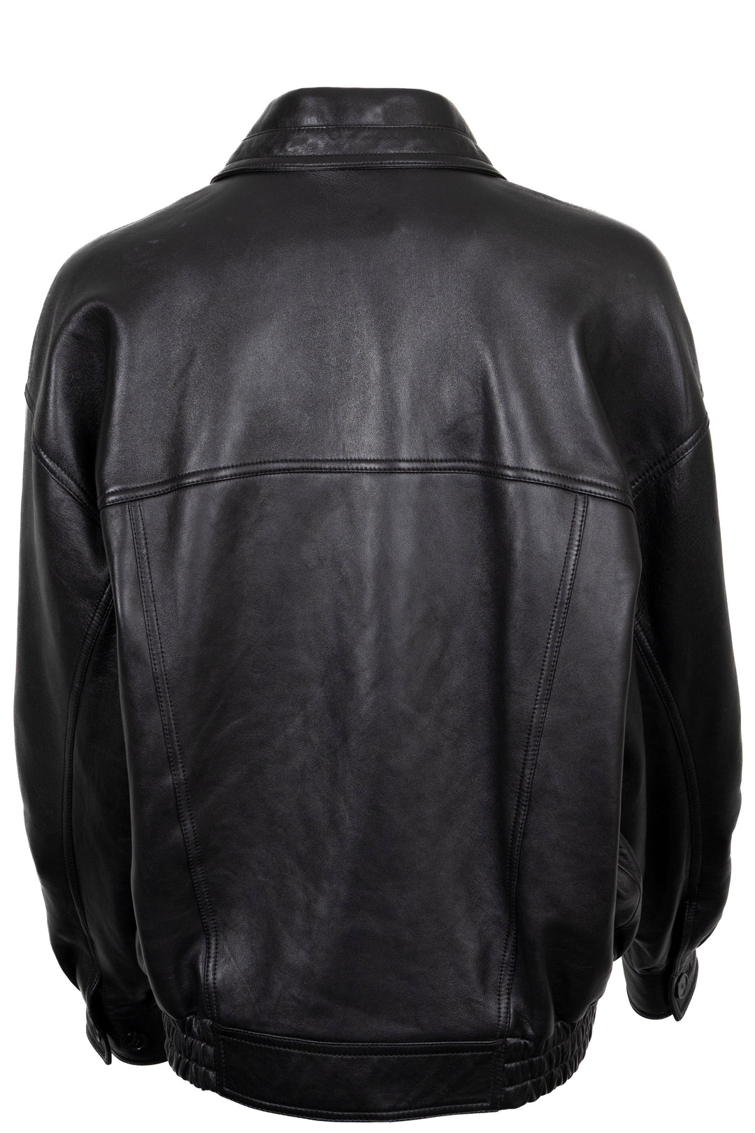 SAINT LAURENT 2024 Veste Cuir Noir