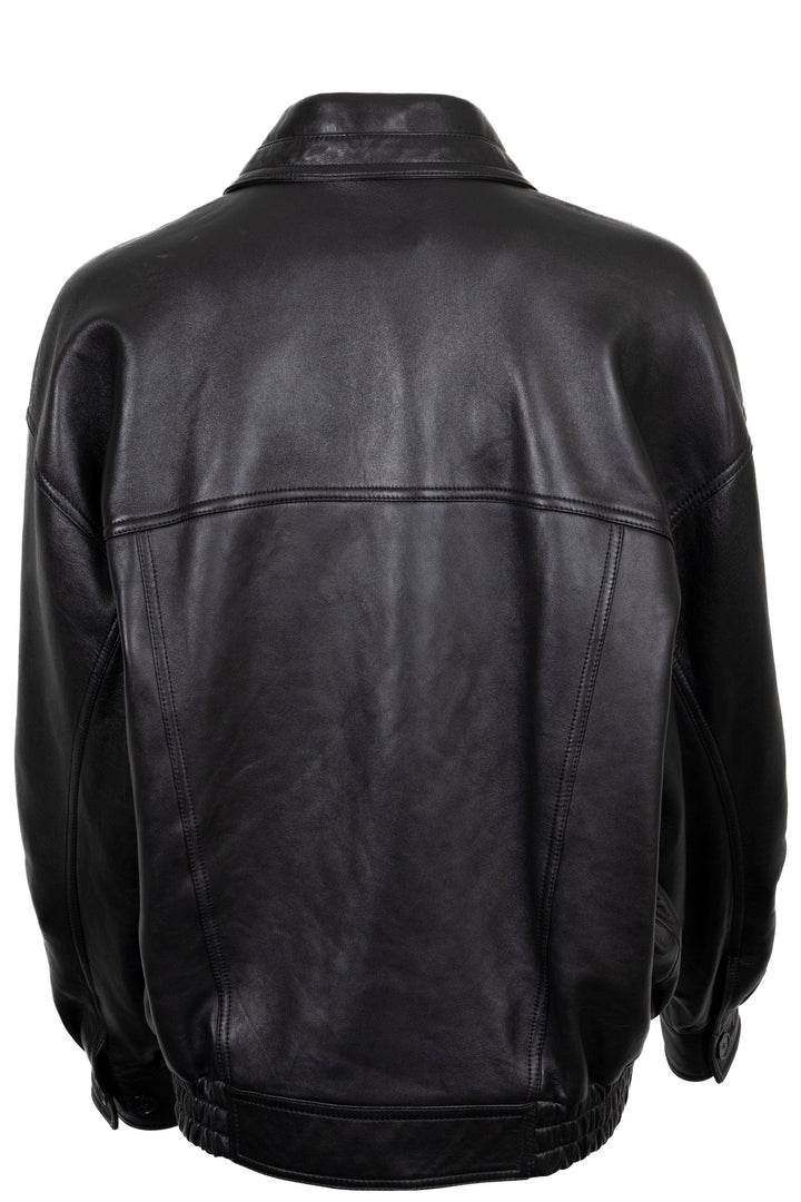 SAINT LAURENT 2024 Veste Cuir Noir