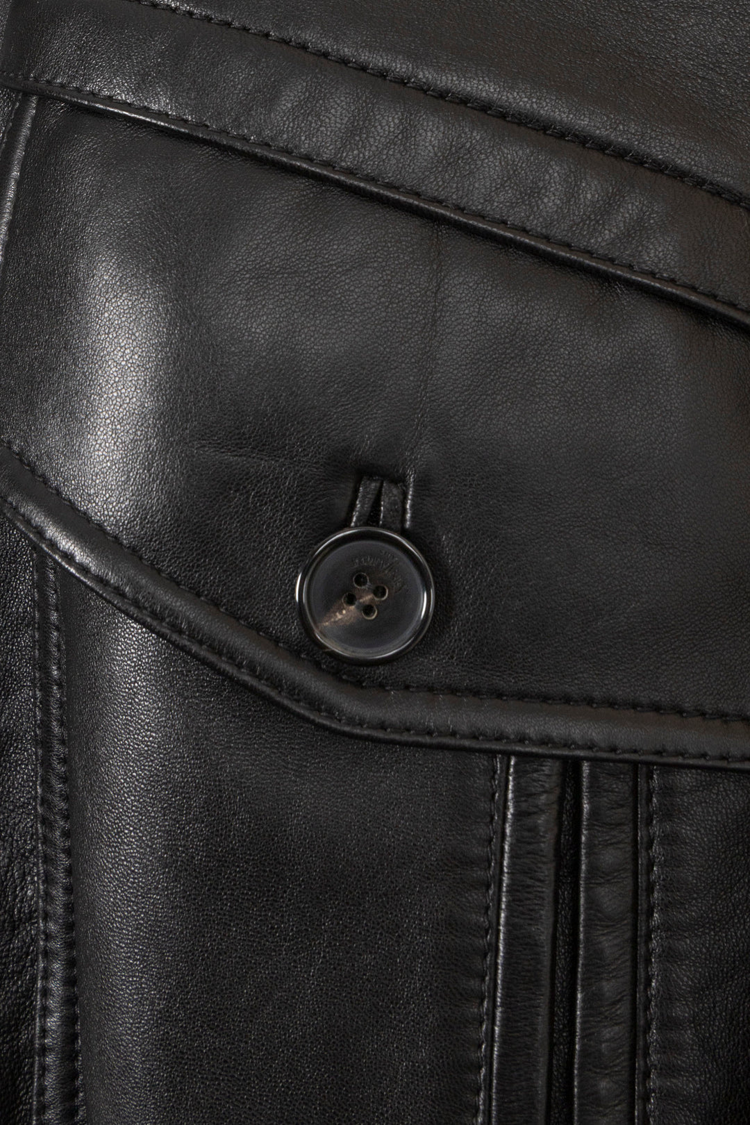 SAINT LAURENT 2024 Veste Cuir Noir