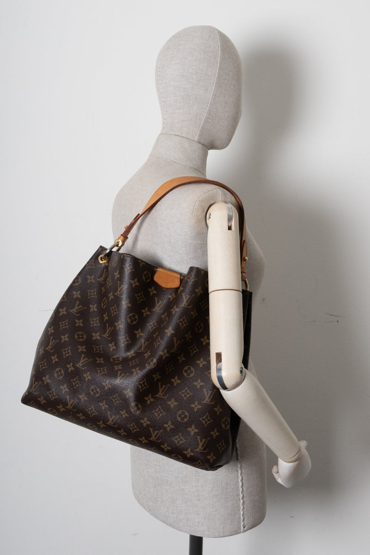 LOUIS VUITTON Graceful MM MNG Canvas