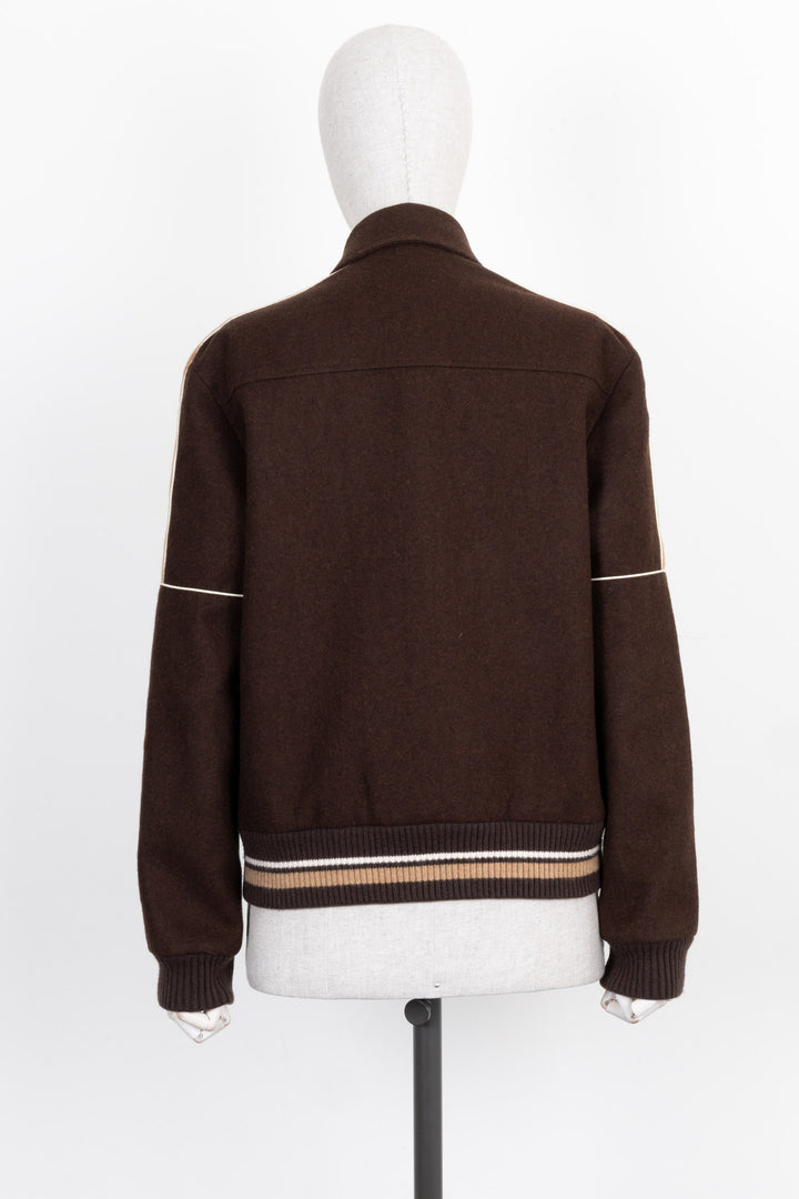 SAINT LAURENT Teddy Jacket Brown