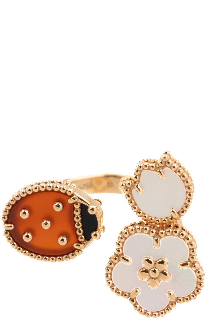 Bague Between the Finger Lucky Spring VAN CLEEF & ARPELS en or rose 18k Or rose