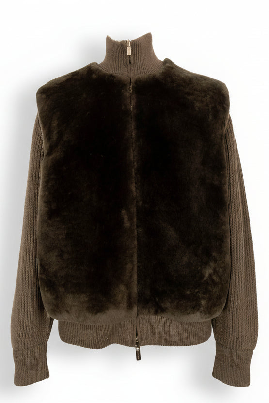 Jacke grün Mit Schatten
