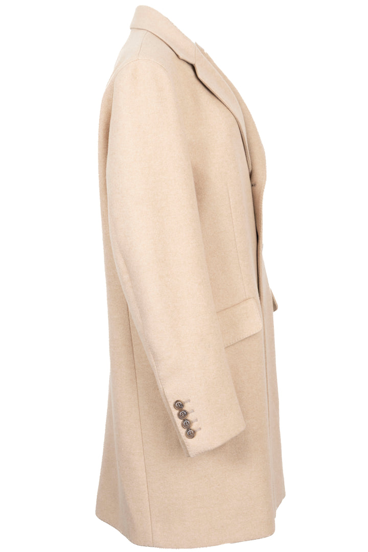 Manteau LORO PIANA Storm System en cachemire beige
