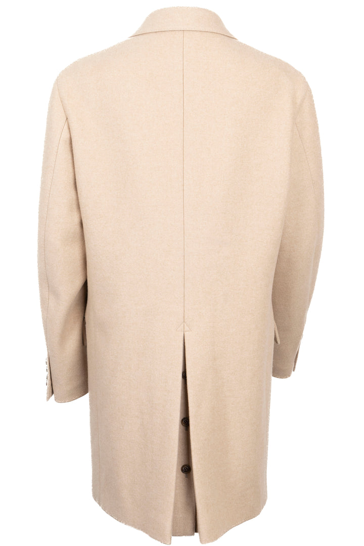 Manteau LORO PIANA Storm System en cachemire beige