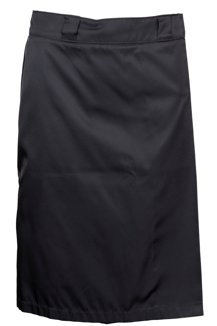 PRADA Re-Nylon Slit Wrap Skirt Black