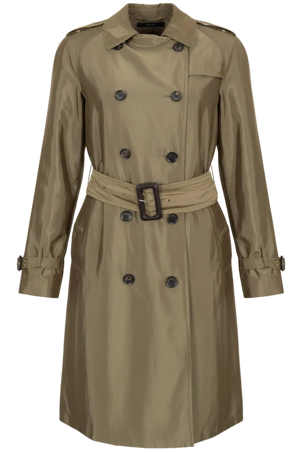 Imperméable GUCCI vert avec ceinture