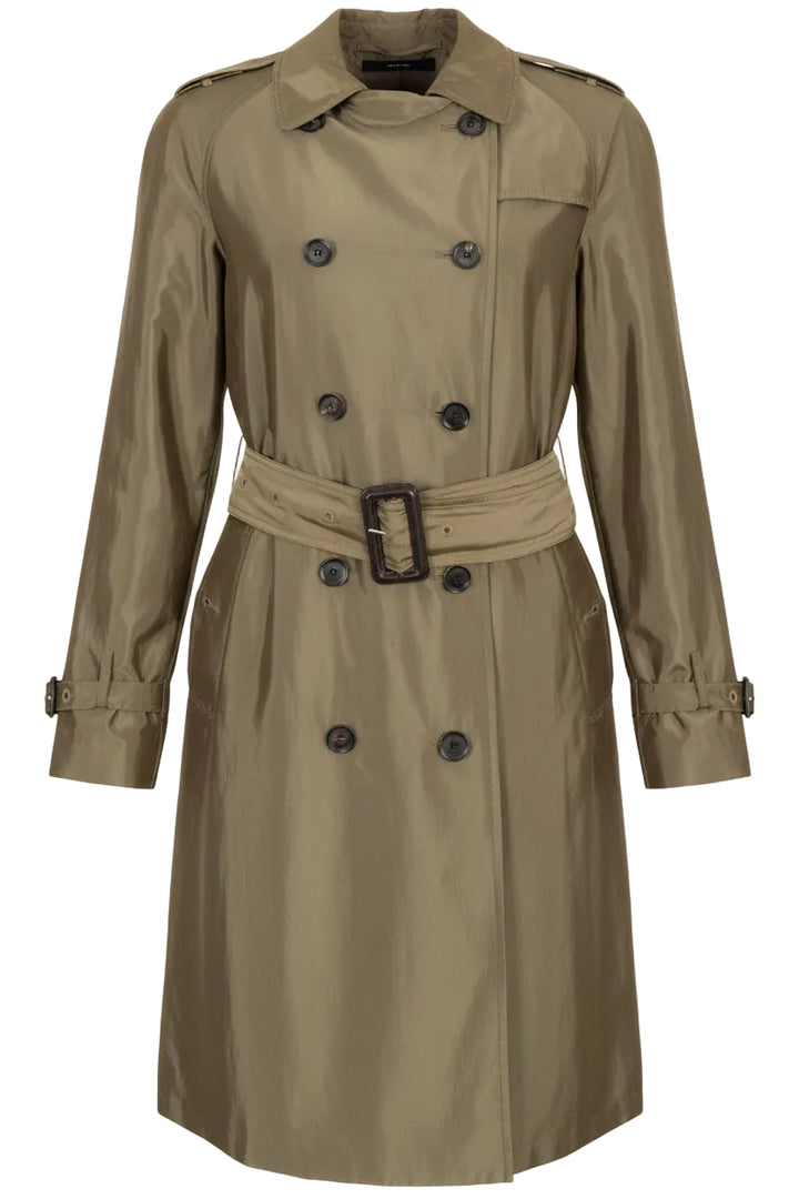 Imperméable GUCCI vert avec ceinture