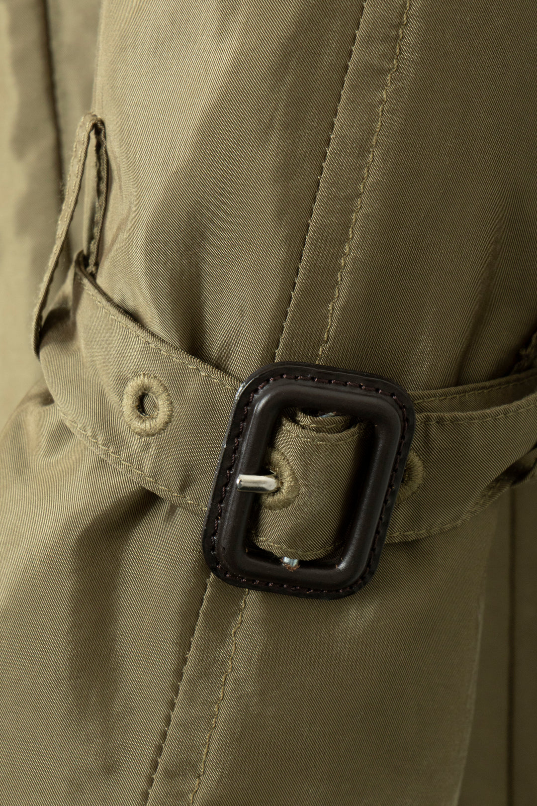 Imperméable GUCCI vert avec ceinture