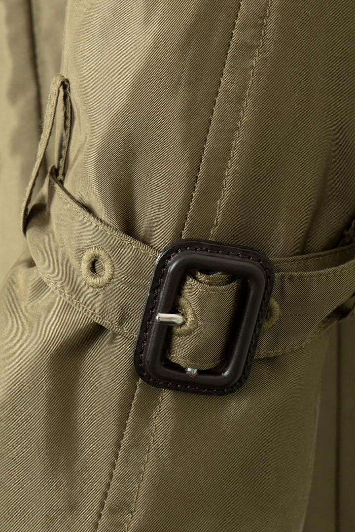 Imperméable GUCCI vert avec ceinture