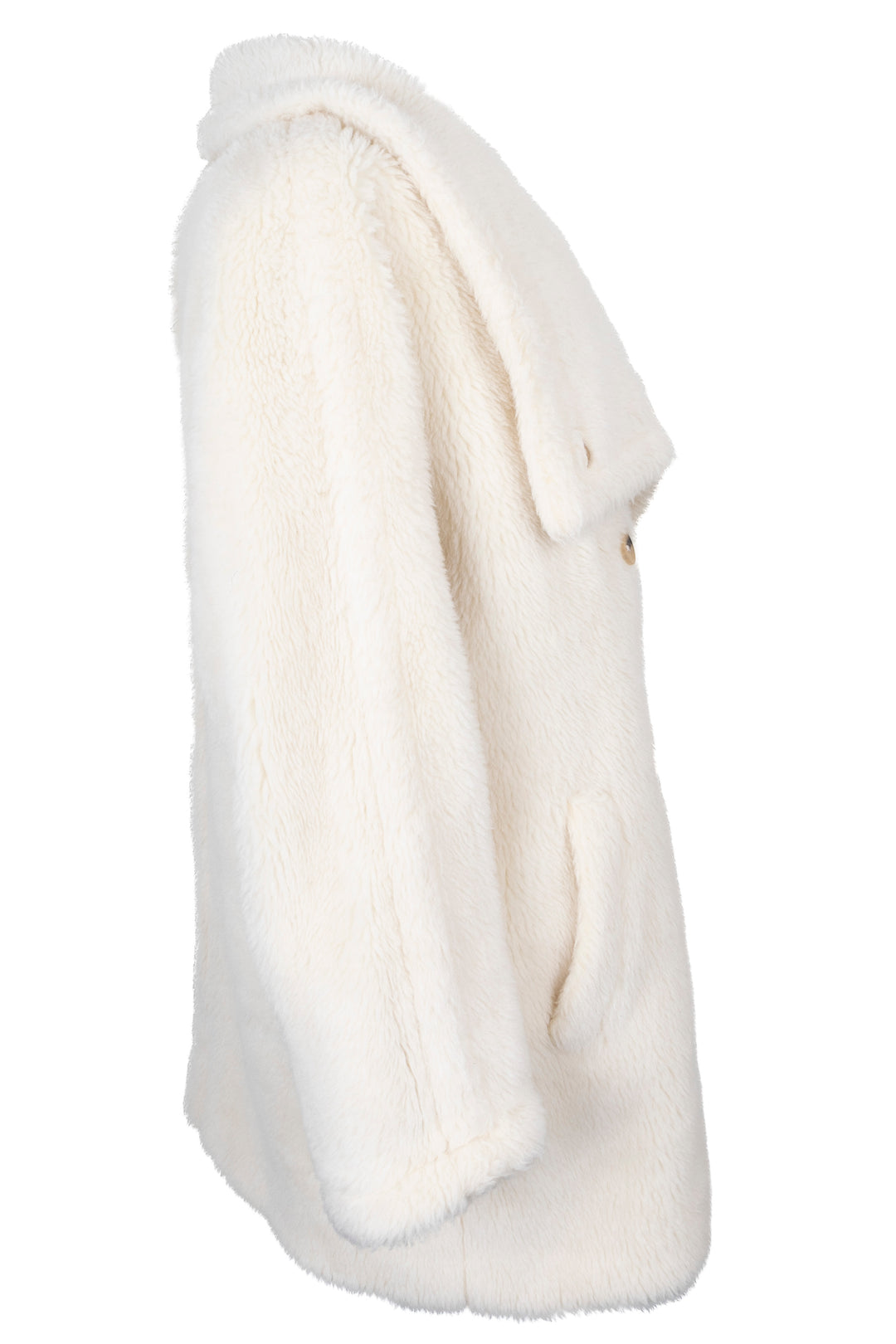 MAX MARA Short Coat Ivory
