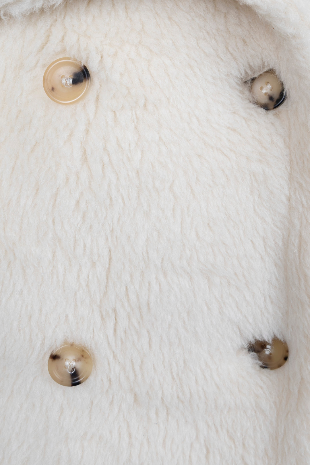 MAX MARA Short Coat Ivory