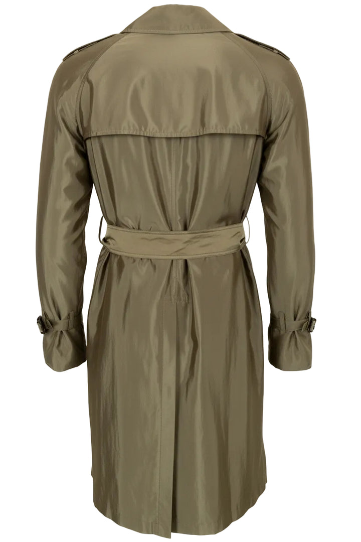 Imperméable GUCCI vert avec ceinture