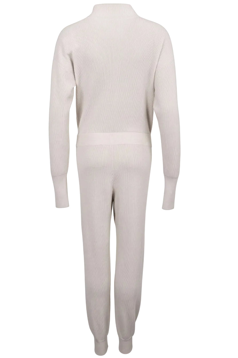 BRUNELLO CUCINELLI Combinaison Monilli Knit Cachemire Gris Clair