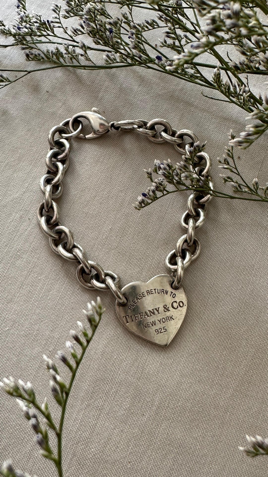 TIFFANY&CO. RTT Chain Link Bracelet Silver