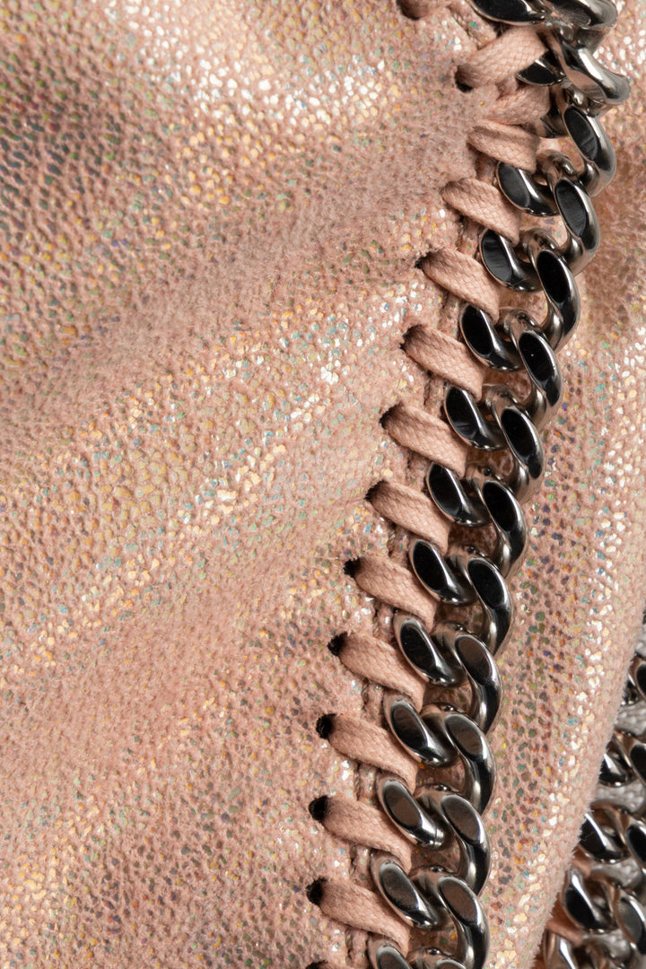 Sac cabas mini Falabella STELLA MCCARTNEY, couleur pêche brillante