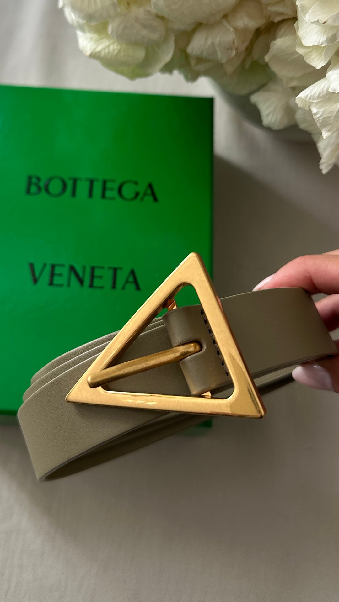 BOTTEGA VENETA Belt Sage