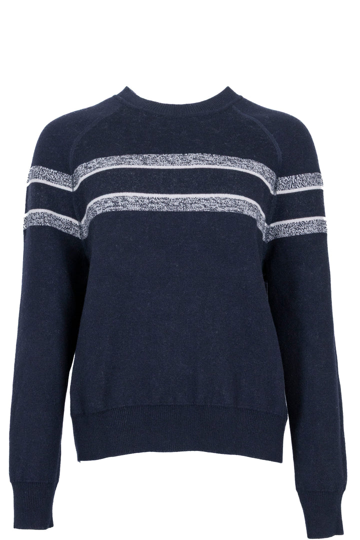 CHRISTIAN DIOR Oblique Reversible Crewneck Sweater Blue