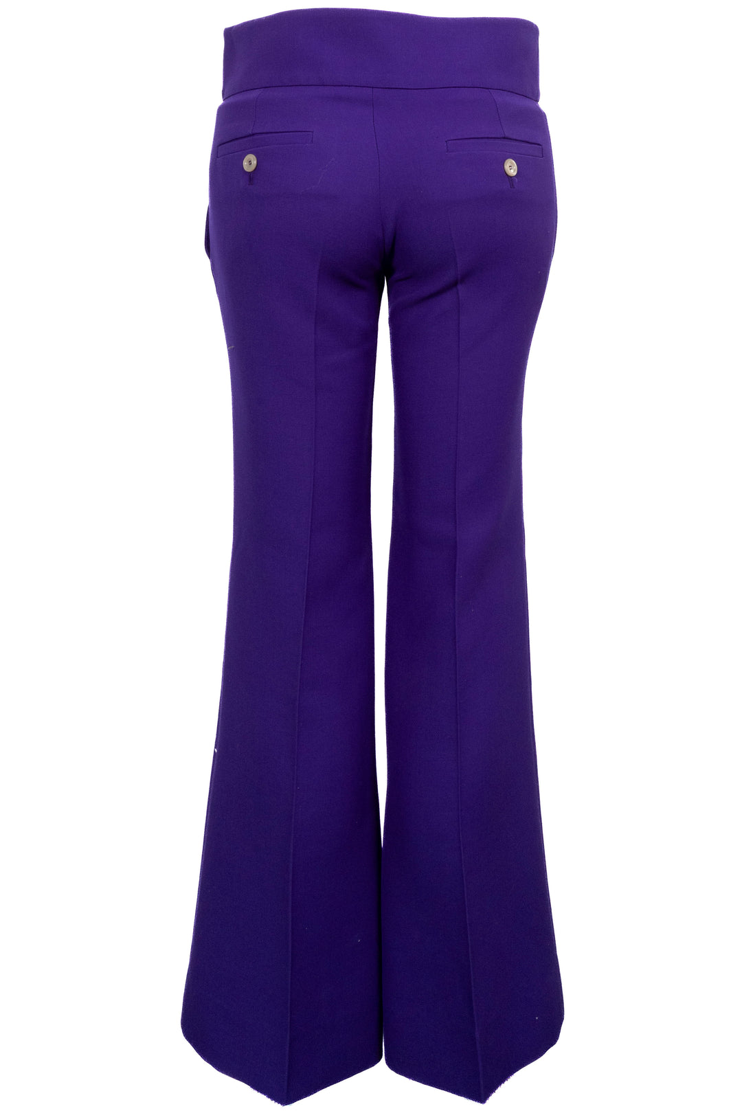 Pantalon évasé GUCCI Marmont violet