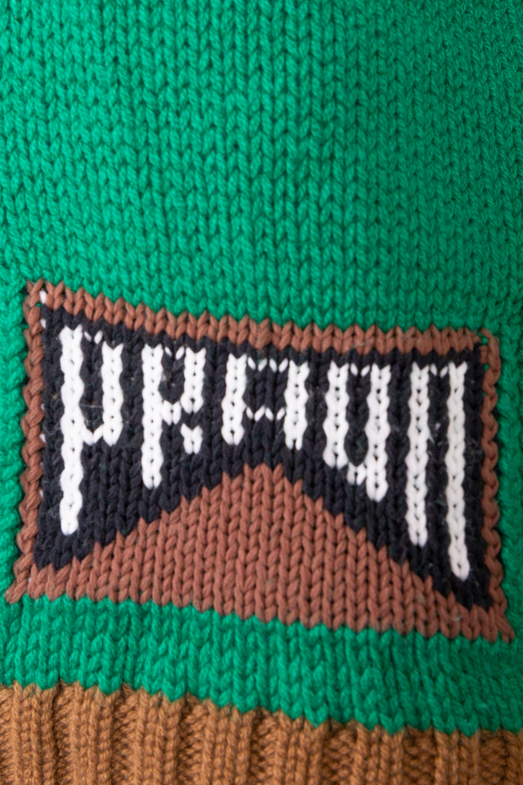 PRADA 2018 Contrast Turtleneck Sweater Cashmere Green