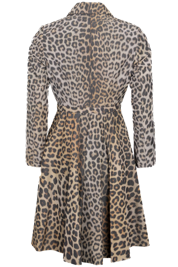 CHRISTIAN DIOR Jacket and Coat Cheetah Beige