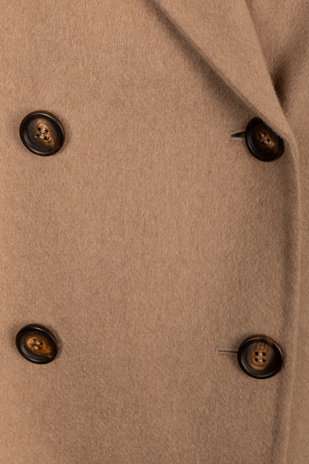 BRUNELLO CUCINELLI Caban Precious Patch Jacket Cashmere Camel