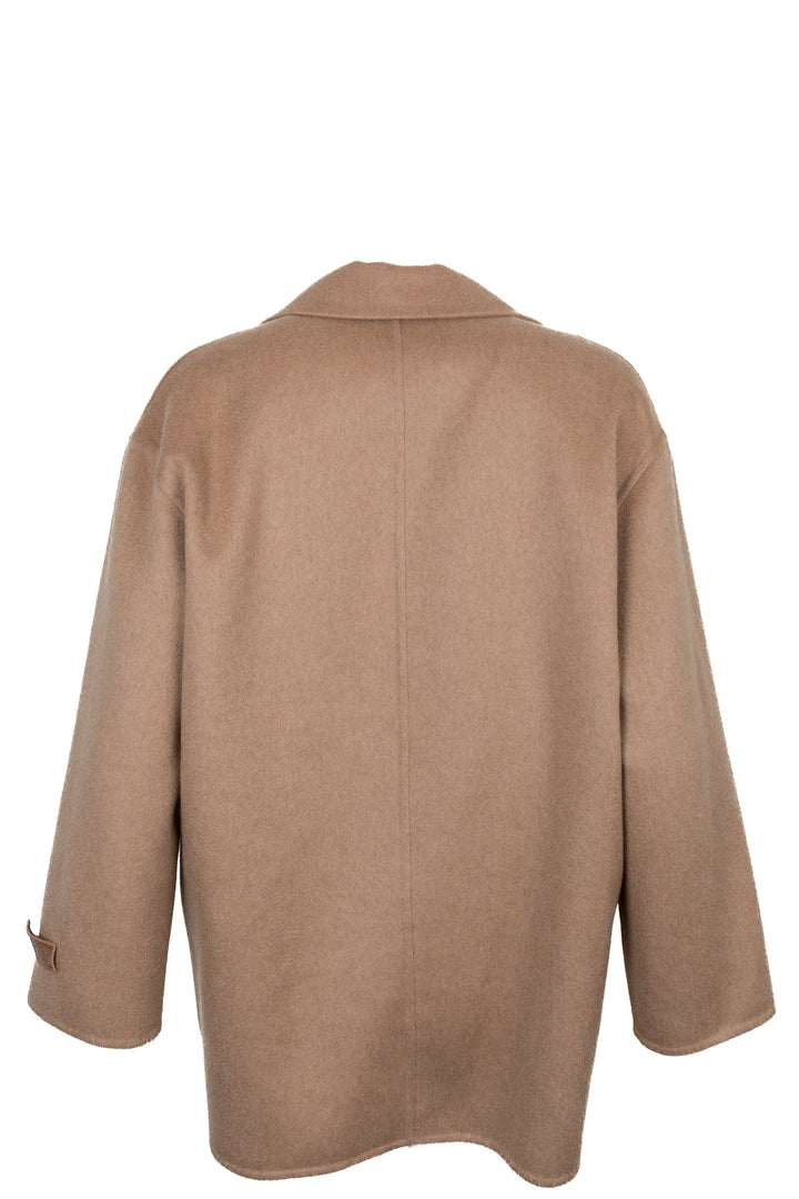 BRUNELLO CUCINELLI Caban Precious Patch Jacket Cashmere Camel