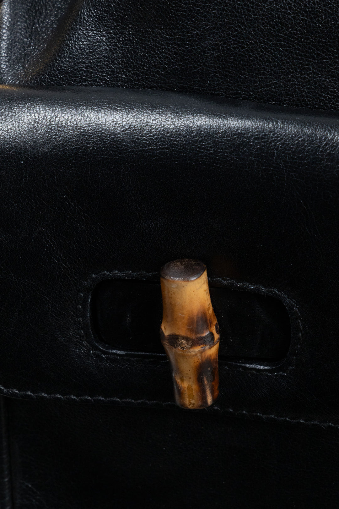 GUCCI Bamboo Backpack Black