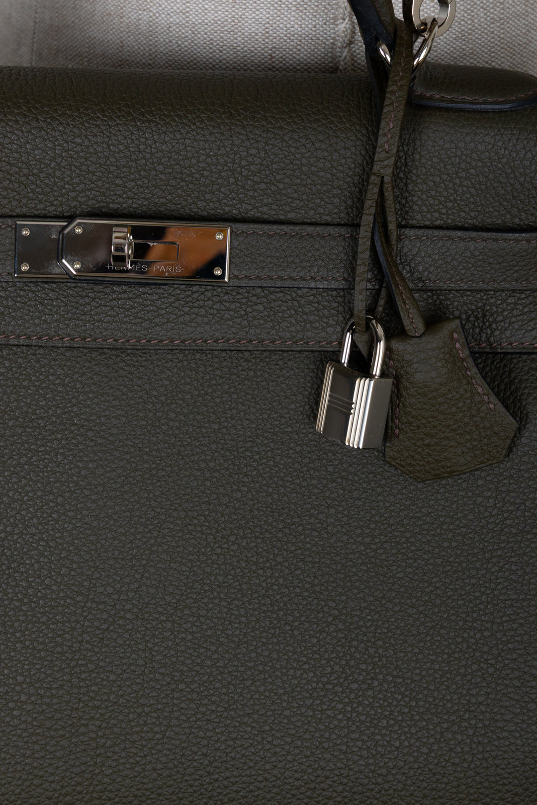 HERMÈS Kelly 32 Retourne Togo Vert de Gris