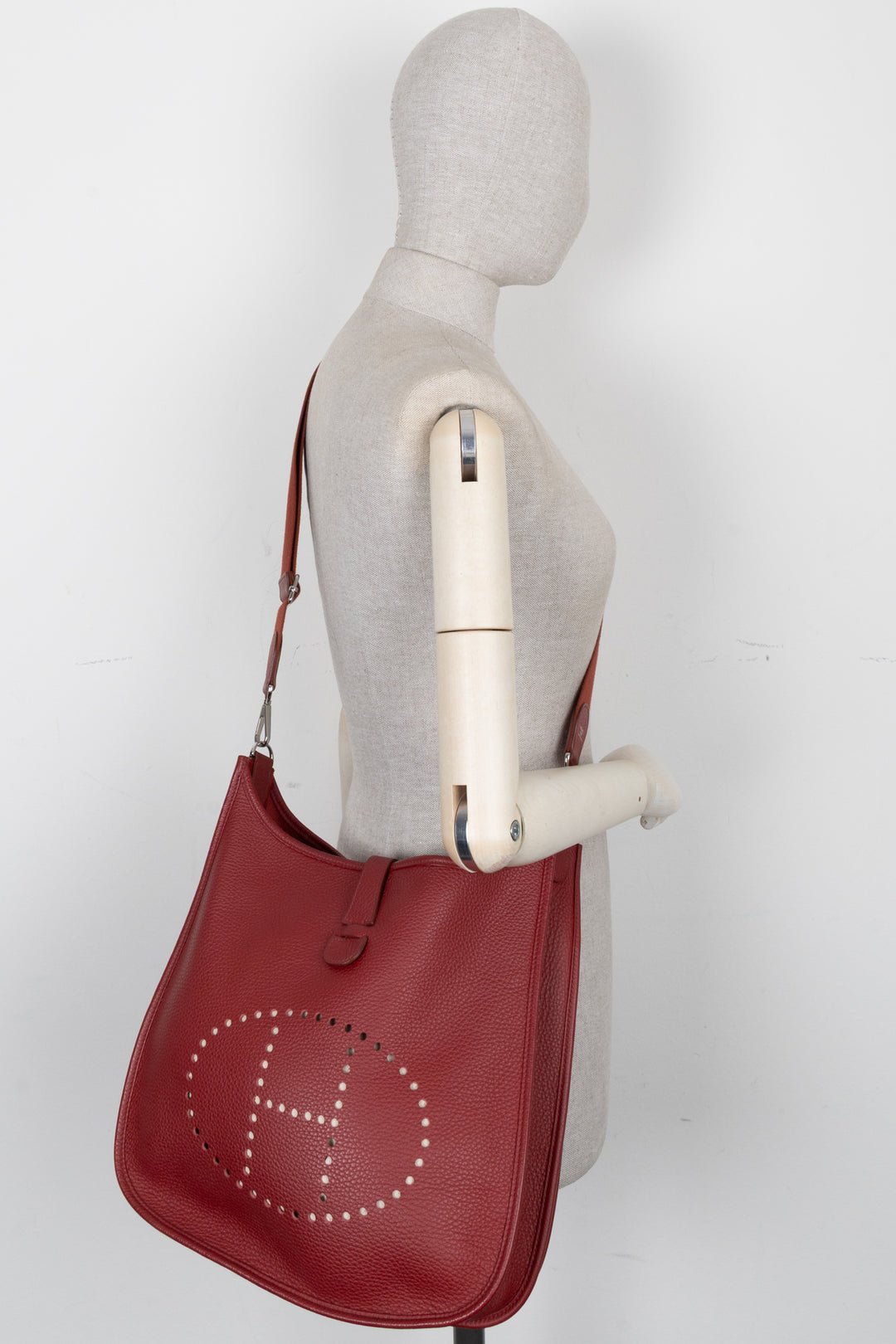 HERMÈS Evelyne 29 III Clémence Rouge